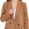 51oEqlGbT1S._AC_SL1200 Women's Casual Long Sleeve Lapel Oversized Button Work Office Blazer Suit Jacket