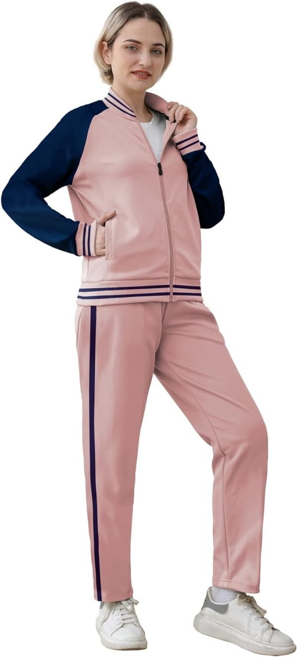 61ZouOgkigL._AC_SL1500_506e408b-dbdc-43f8-8ea0-75c5c35d7fe6 Tracksuit for Women 2 Piece Sweatsuit Outfits Long Sleeve Zip Up Lounge Jogging Suits
