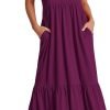 61_d1Dt6rdL._AC_SL1500 ANRABESS Women's Summer Casual Sleeveless V Neck Swing Dress Fit & Flare Flowy Tiered Maxi Beach Sundress with Pockets