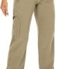 Womens Hiking Pants Quick Dry UPF 50 Travel Golf Pants Lightweight Camping Work Cargo Pants Zipper Pockets