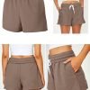 61bN-zgaupL._AC_SL1500 3 Pack Womens Sweat Shorts Casual Lounge Cotton Shorts Trendy Summer Running High Waisted Athletic Shorts