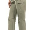 Women's Hiking Cargo Pants Quick Dry Water-Resistance High Waist Pants for Work Travel Outdoor and Casual