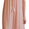 Women's Lace  Nightgown Long Sleeve Sleepwear Nightdress