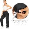 Womens Hiking Pants Quick Dry UPF 50 Travel Golf Pants Lightweight Camping Work Cargo Pants Zipper Pockets