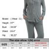 71ux1tbk5NL._AC_SL1500 Womens Pajama Sets Soft Comfy Button Down Knitted Long Sleeve Sleepwear Pjs Lounge Sets Nightwear
