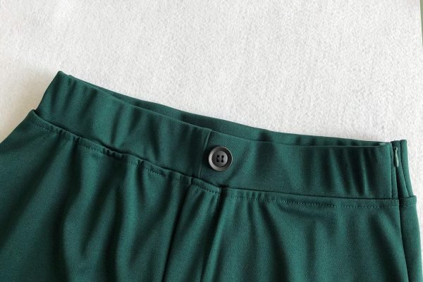 Womens Two Piece Blazer Outfits Long Sleeve Slim Fit Jacket with Long Pants Suit Set for Work