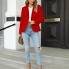 81iGuUeERLL._AC_SL1500 Womens Casual Blazers Long Sleeve Lapel Button Slim Work Office Blazer Jacket
