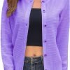 91faSOvTHML._AC_SL1500 Women's Crew Neck Button Down Long Sleeve Solid Knit Classic Cardigan Sweater
