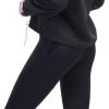 Workout Sets for Women 5 PCS Yoga Outfits Activewear Tracksuit Sets