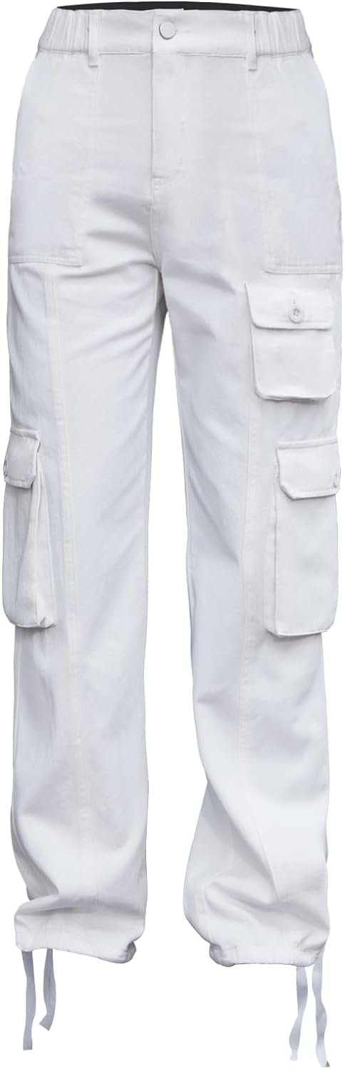 515cj8jmKXL._AC_SL1500 Women's Hiking Cargo Pants Joggers Cotton Casual Military Army Combat Work Pants with 7 Pockets