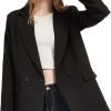 51JtITustmL._AC_SL1200 Women's Casual Long Sleeve Lapel Oversized Button Work Office Blazer Suit Jacket