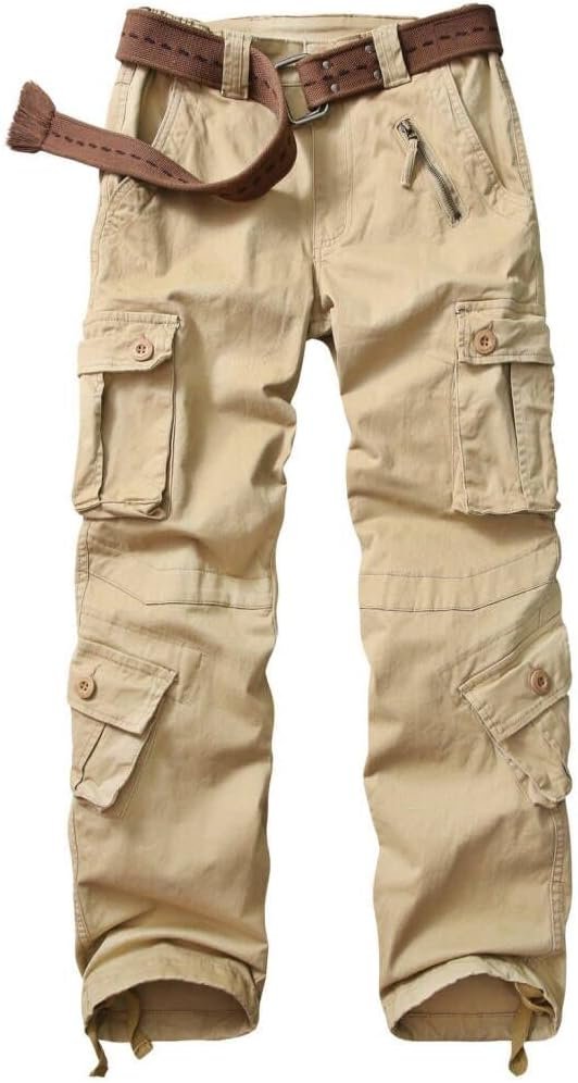 51Z4aXgQLyL._AC_SL1125 Women's Cargo Pants Quick Dry Casual Military Army Camo Combat Work Casual Pants with Pockets