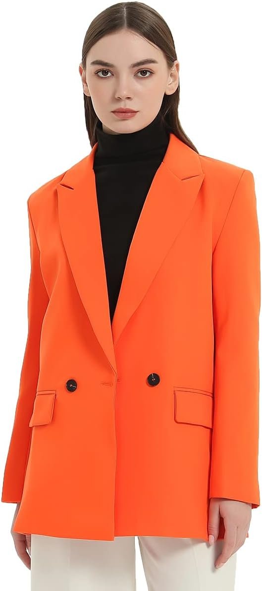 51d2CvuNQzL._AC_SL1200_7252b4a5-2994-4ce7-a845-02876a19760e Women's Casual Long Sleeve Lapel Oversized Button Work Office Blazer Suit Jacket