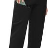 51iCtTrT6KL._AC_SL1500 Women's Hiking Pants Quick Dry Lightweight Water Resistant Elastic Waist Cargo Pants with 5pcs Zipper Pockets