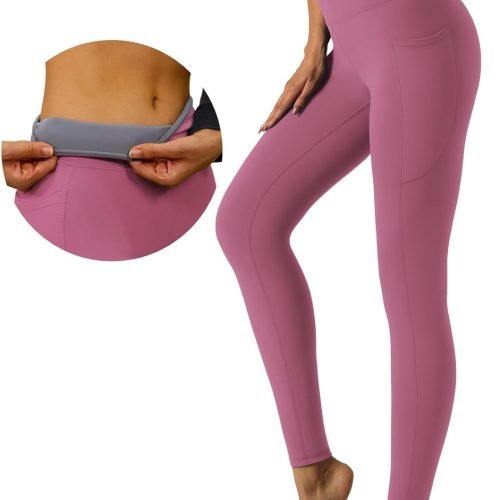 615sDv4DzOL._AC_SL1500 Womens Yoga Leggings Tummy Control Yoga Pants with Pockets High Waist Buttery Soft Workout Leggings
