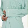 6179ZpW1qzL._AC_SL1400 Womens Bamboo Pajama Set Long Sleeve Button Down, Soft Pj Pants with Pockets, Lightweight Sleepwear Loungewear