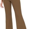 61KKRNOhP_L._AC_SL1500 Women's High Waist Casual Wide Leg Pants, Button Dress Pants for Women, Work Pants with Pockets for Women Office.