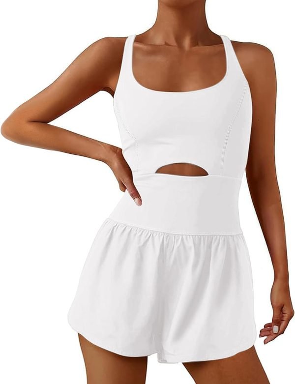 61NgCQ3MbgL._AC_SL1500 Womens Onesie Workout Rompers One Piece Exercise Jumpsuits Athletic Outfits Gym Yoga Clothes