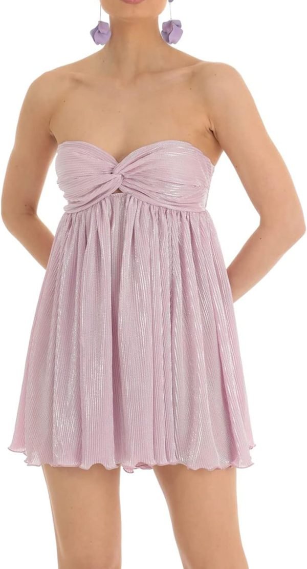 61PW3i3BpoL._AC_SL1500 Women Graduation Dress Spaghetti Straps Sleeveless Short Dresses Y2k Low Cut Bodycon Going Out A-Line Mini Dress