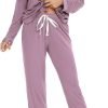 61QvWlTQNHL._AC_SL1500_21e93ed9-a4b5-4896-af52-5ef9fd3419d3 Pajamas Set Long Sleeve Womens Button Down Sleepwear Two Piece Nightwear Soft Pj Lounge Sets S-XXL