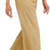 Women's Business Work Trousers High Waisted Wide Leg Pants Long Straight Suit Pants with Pocket