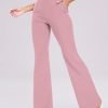 61V1aJWStIL._AC_SL1500 Women's High Waist Casual Wide Leg Pants, Button Dress Pants for Women, Work Pants with Pockets for Women Office.
