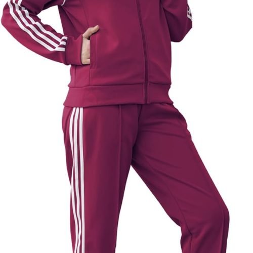 61WKufgF4ML._AC_SL1500 Tracksuit for Women 2 Piece Sweatsuit Outfits Long Sleeve Zip Up Lounge Jogging Suits