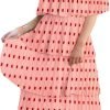 Women's Off The Shoulder Ruffles Summer Valentines Day Loose Casual Chiffon Long Party Beach Maxi Dress