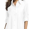 Women's UPF 50 Long Sleeve Sun Protection Shirts Quick Dry Outdoor Fishing Hiking Travel Shirt