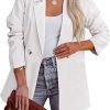 61lcGVXekyL._AC_SL1500 Womens Casual Blazers Oversized Open Front Cardigan Long Sleeve Work Office Blazer Jackets S-XXL
