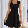 Sun Dresses for Women 2024 Cute Summer Beach Dresses Casual Vacation Outfits Coverup Dress