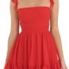 61xNYpG37tL._AC_SL1500 Women Graduation Dress Spaghetti Straps Sleeveless Short Dresses Y2k Low Cut Bodycon Going Out A-Line Mini Dress