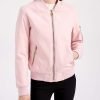 61zBQj2T8mL._AC_SL1500 Women's Bomber Jacket Lightweight Varsity Zip Up Coat Casual Long Sleeve Windbreaker