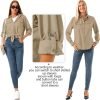 Women's Quick Dry Sun UV Protection Convertible Long Sleeve Shirts for Hiking Camping Fishing Sailing