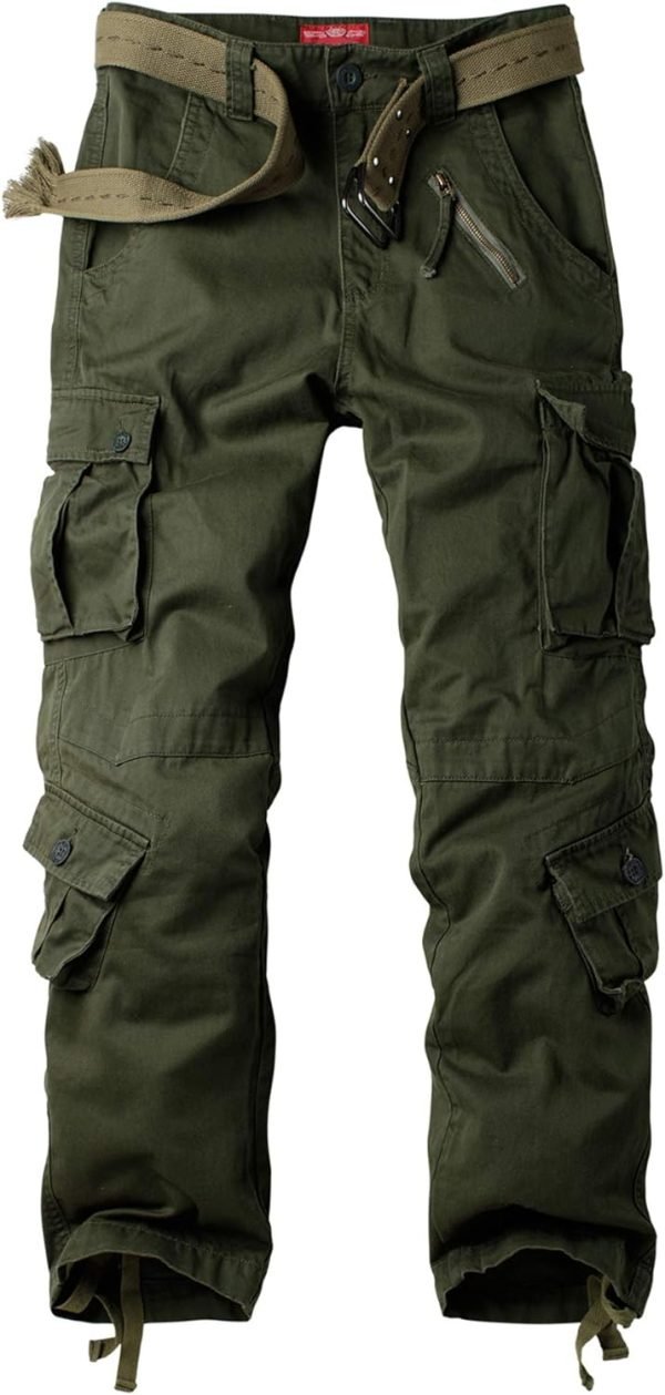 7191mSn_T6L._AC_SL1500 Women's Cargo Pants Quick Dry Casual Military Army Camo Combat Work Casual Pants with Pockets