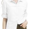 Womens Sun Protection Safari Shirt Quick Dry SPF 50 UV Lightweight Fishing Travel Hiking Outdoor Shirts with Zipper Pockets