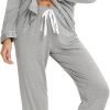 71GHp11PXJL._AC_SL1500_60f0a7bd-fb2c-4ec8-8cd0-5c8e71c505db Pajamas Set Long Sleeve Womens Button Down Sleepwear Two Piece Nightwear Soft Pj Lounge Sets S-XXL