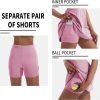 Tennis Dress for Women, Tennis Golf Dresses with Built in Shorts and Pockets for Sleeveless Workout Athletic Dresses