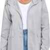 71Ob-mst0xL._AC_SL1500 Women's Lightweight Raincoat Waterproof Packable Outdoor Windproof Hooded Active Rain Jacket S-XXL