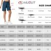 Women's Lightweight Hiking Cargo Shorts Quick Dry Athletic Shorts for Camping Travel Golf with Zipper Pockets Water Resistant