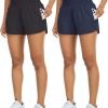 Athletic Shorts for Women with Pockets High Waist Running Workout Shorts Gym Yoga White Summer Shorts