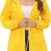 71SyhwmknBL._AC_SL1500 Rain Jacket for Women Waterproof with Hood Active Outdoor Long Rain Coats Packable Raincoat Lightweight Windbreaker