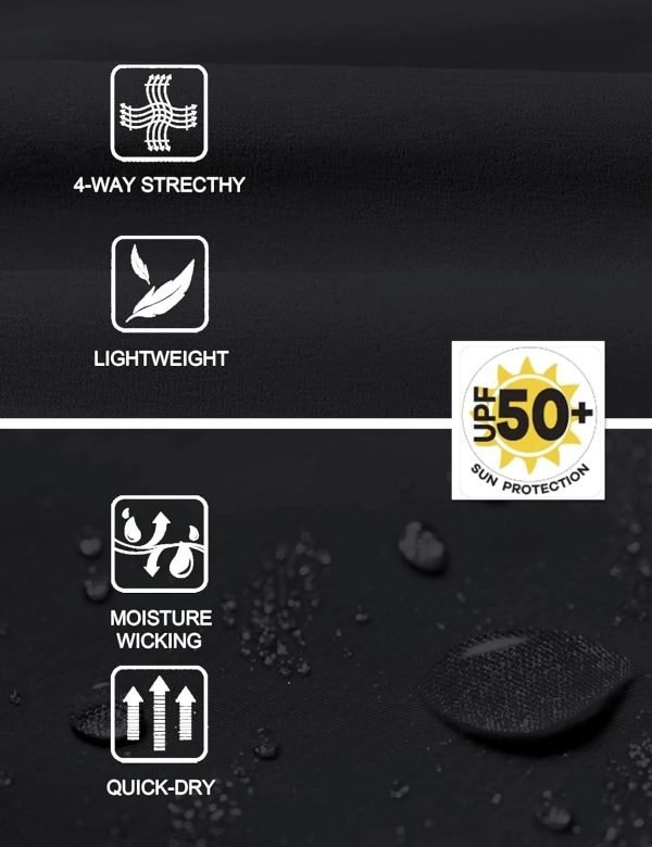 71VRGXnU6EL._AC_SL1500 Women's Hiking Pants Quick Dry Lightweight Cargo Pants with 6 Pockets UPF 50+ Work Outdoor Golf Walking