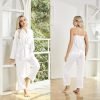 Womens Silk Satin Pajama Sets,Zebra Strips Comfy Robe and Pants Women Pajamas,Silky Camisole Woman Pjs Set 3 Pieces