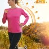 71hbO_VEfCL._AC_SL1500 Women's Long Sleeve UPF 50+ UV Sun Protection Shirts Rash Guard Swim T-Shirt/Hoodie Quick Dry for Outdoor Hiking
