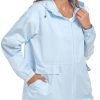 71sarpXzmIL._AC_SL1500 Women's Lightweight Raincoat Waterproof Packable Outdoor Windproof Hooded Active Rain Jacket S-XXL