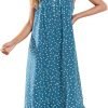 Women's Nightgown Sleeveless Sleepwear Wide Strap Sleep Shirt Pleated Scoopneck Nightshirt