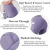 High Waisted Yoga Pants with Pockets, Tummy Control Workout Athletic Yoga Leggings for Women