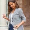 81BXUoyBRvL._AC_SL1500 Womens Casual Blazers Long Sleeve Lapel Button Slim Work Office Blazer Jacket